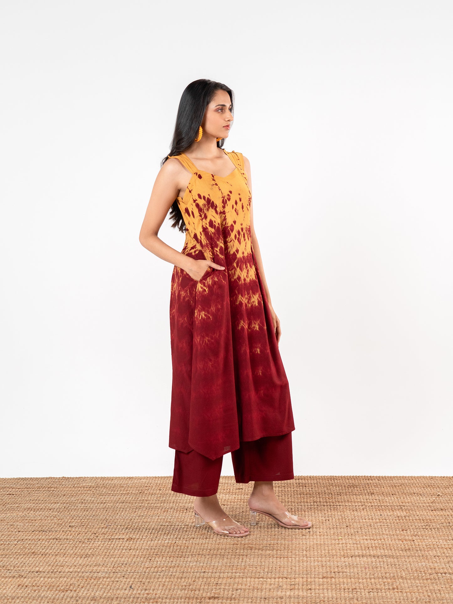 The 'Meera' Shibori Tie-Dyed Set