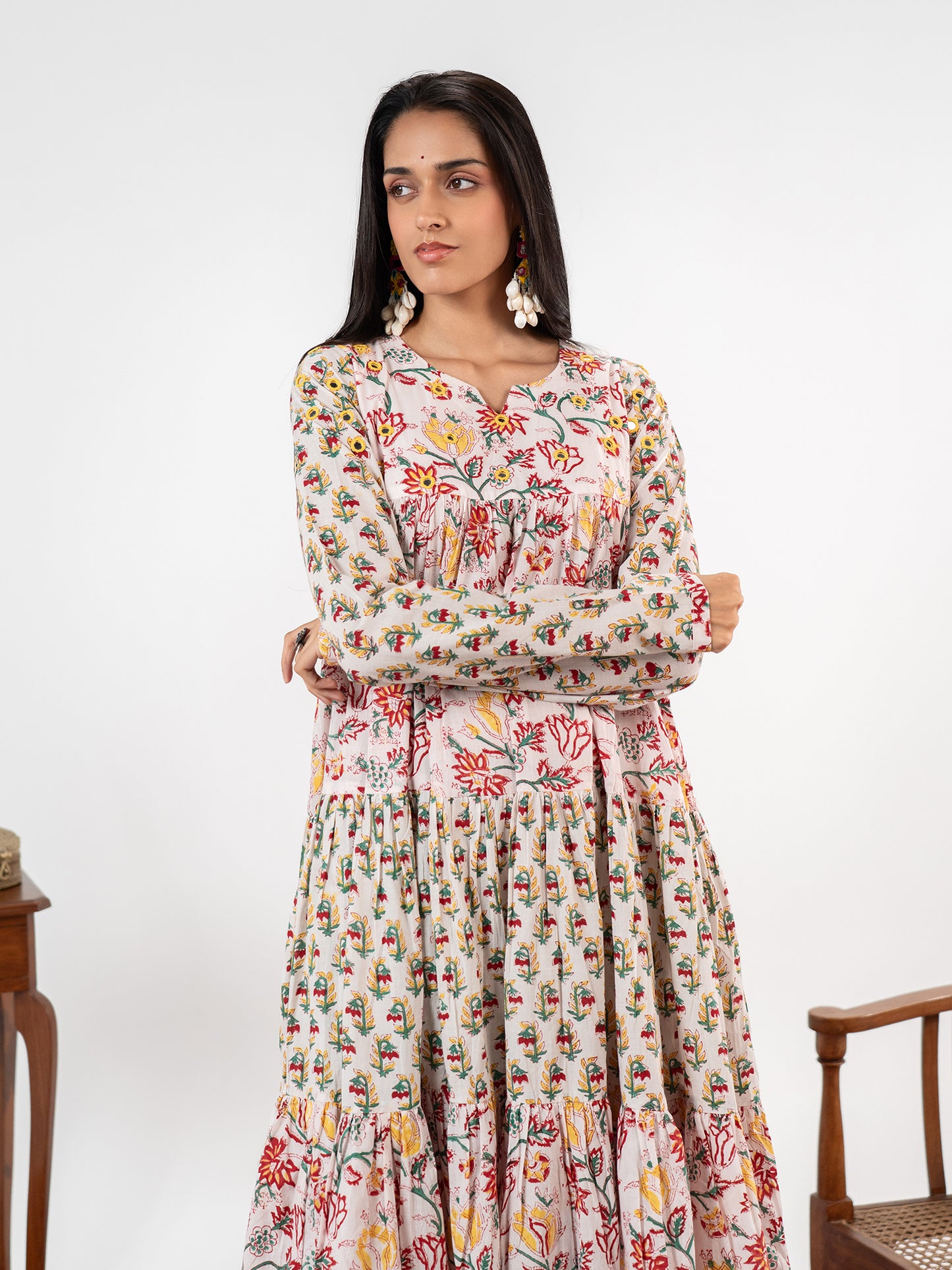 The 'Vanya' Kalamkari Tiered Set