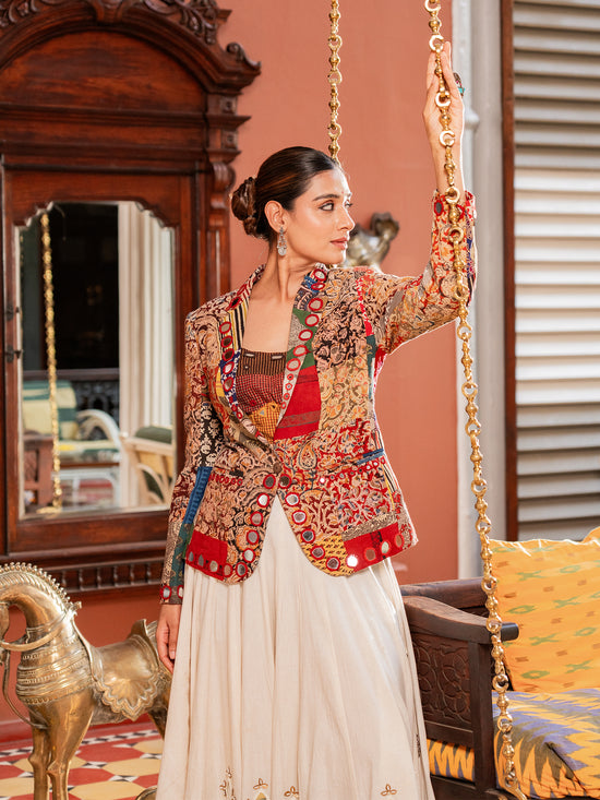 The Modern Raas Chaniya Choli With Blazer