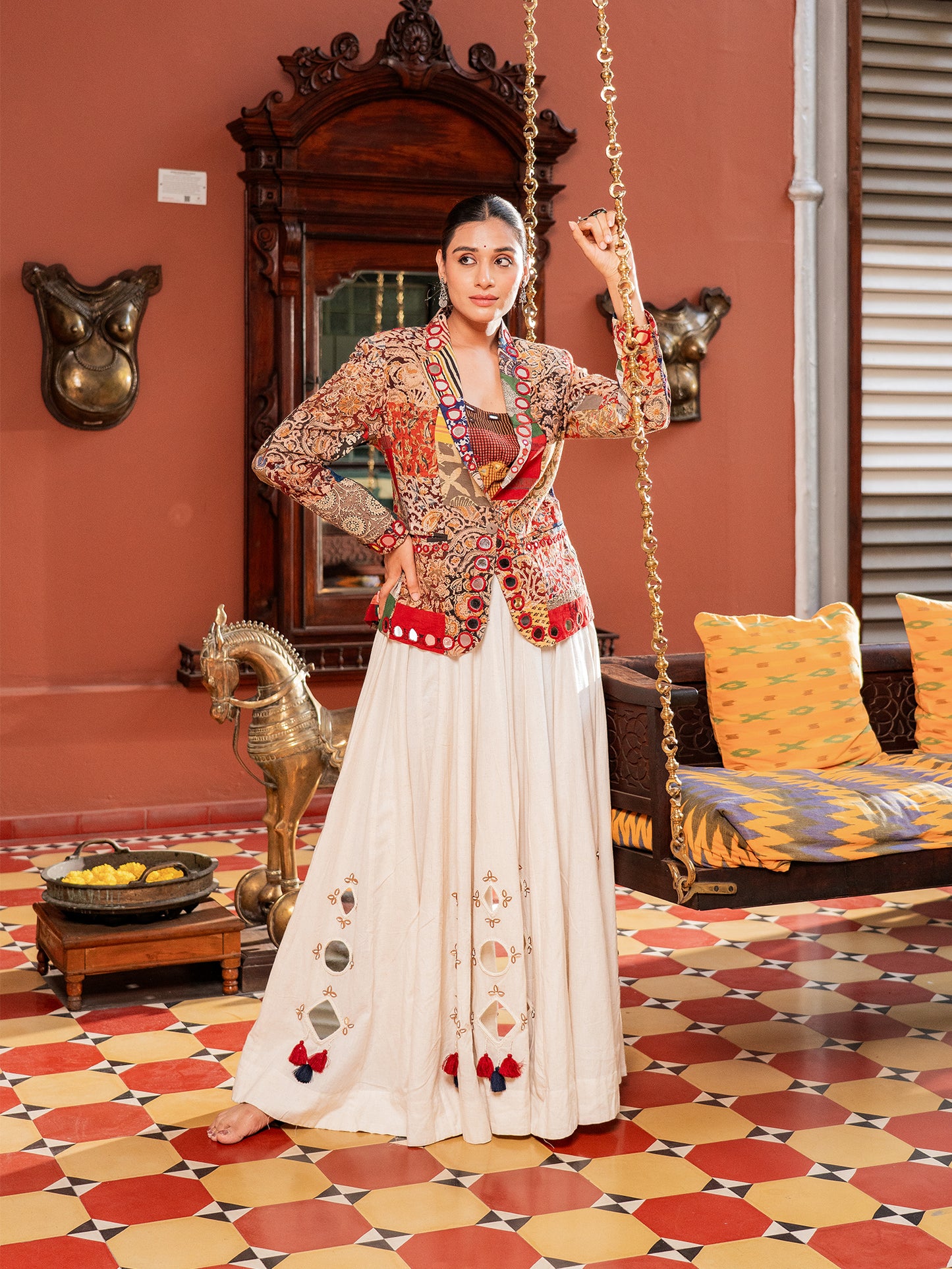 The Modern Raas Chaniya Choli With Blazer