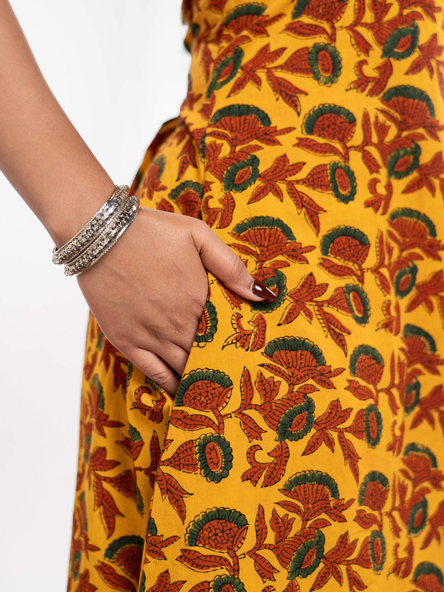 The 'Mayura' Halter Kurta Set