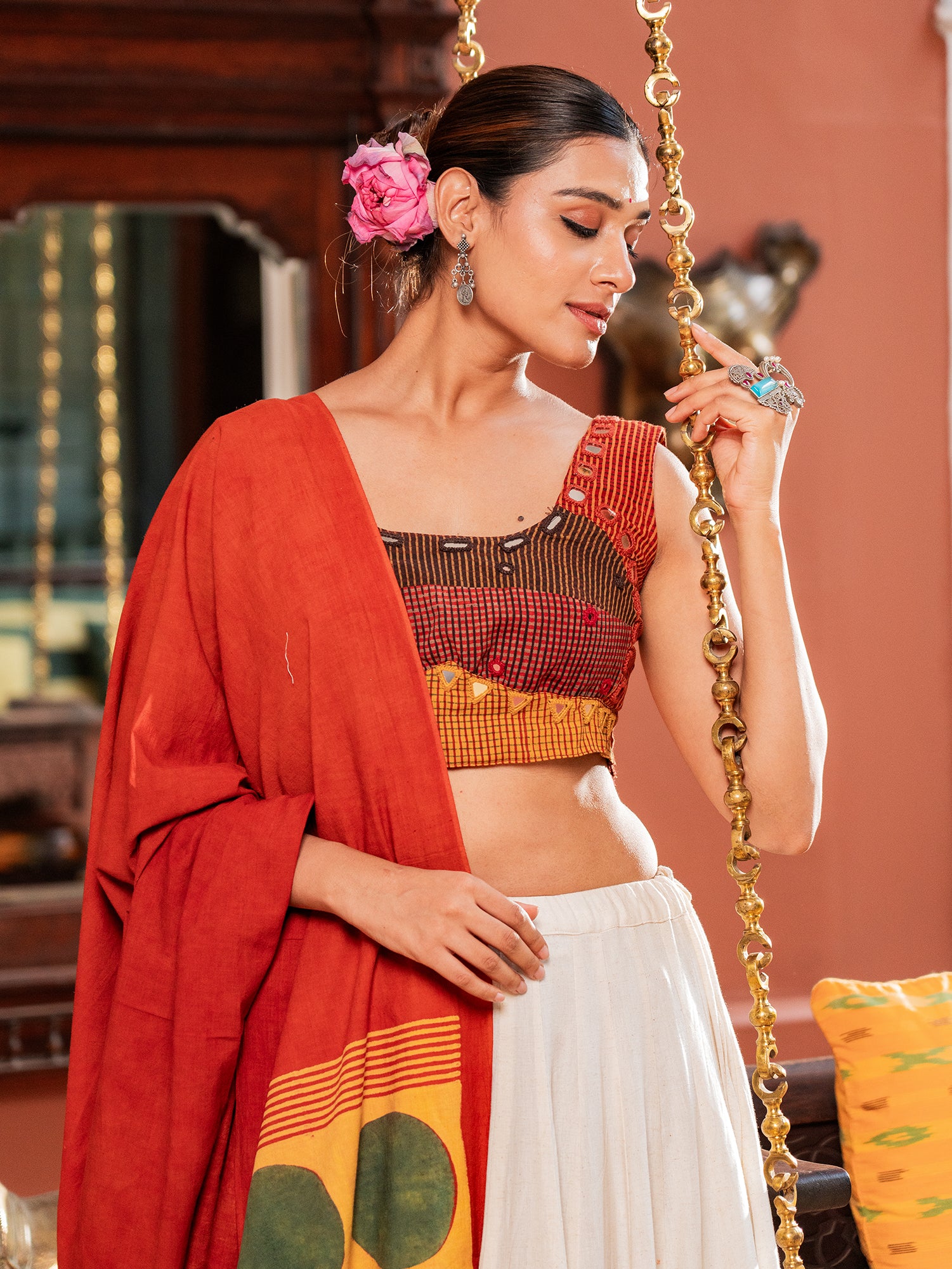 The Ivory Raas Chaniya Choli Set