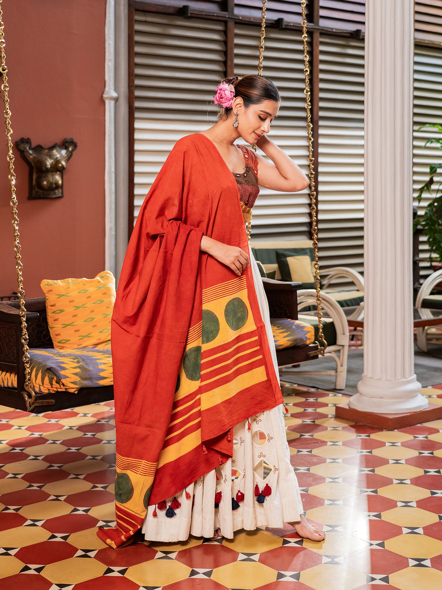 The Ivory Raas Chaniya Choli Set