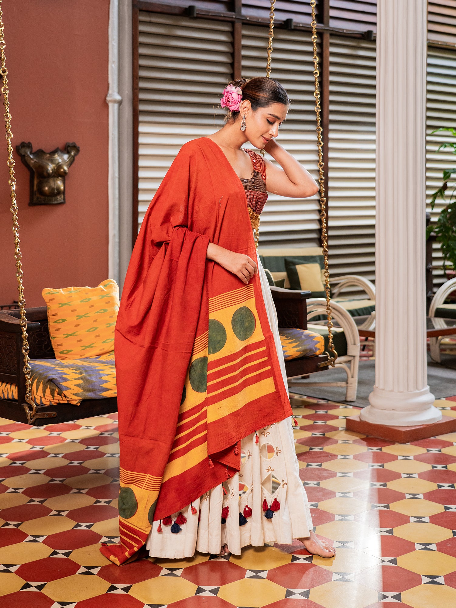 The Ivory Raas Chaniya Choli Set