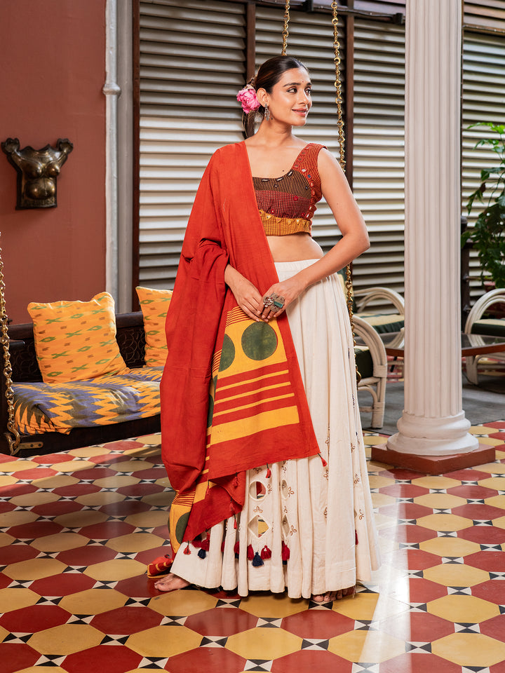 The Ivory Raas Chaniya Choli Set