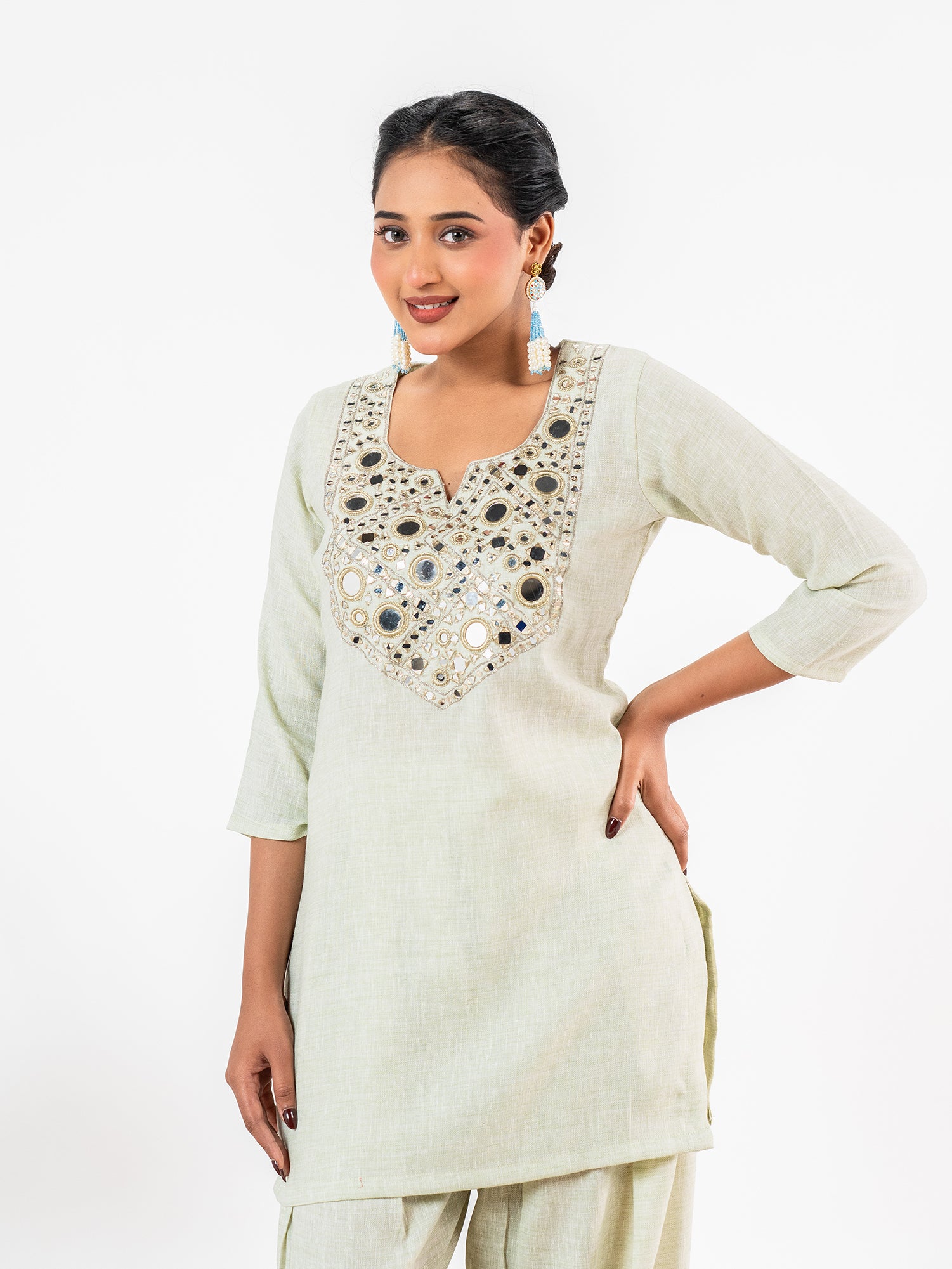 'Kriti' Gilded Mirror Co-Ord Set