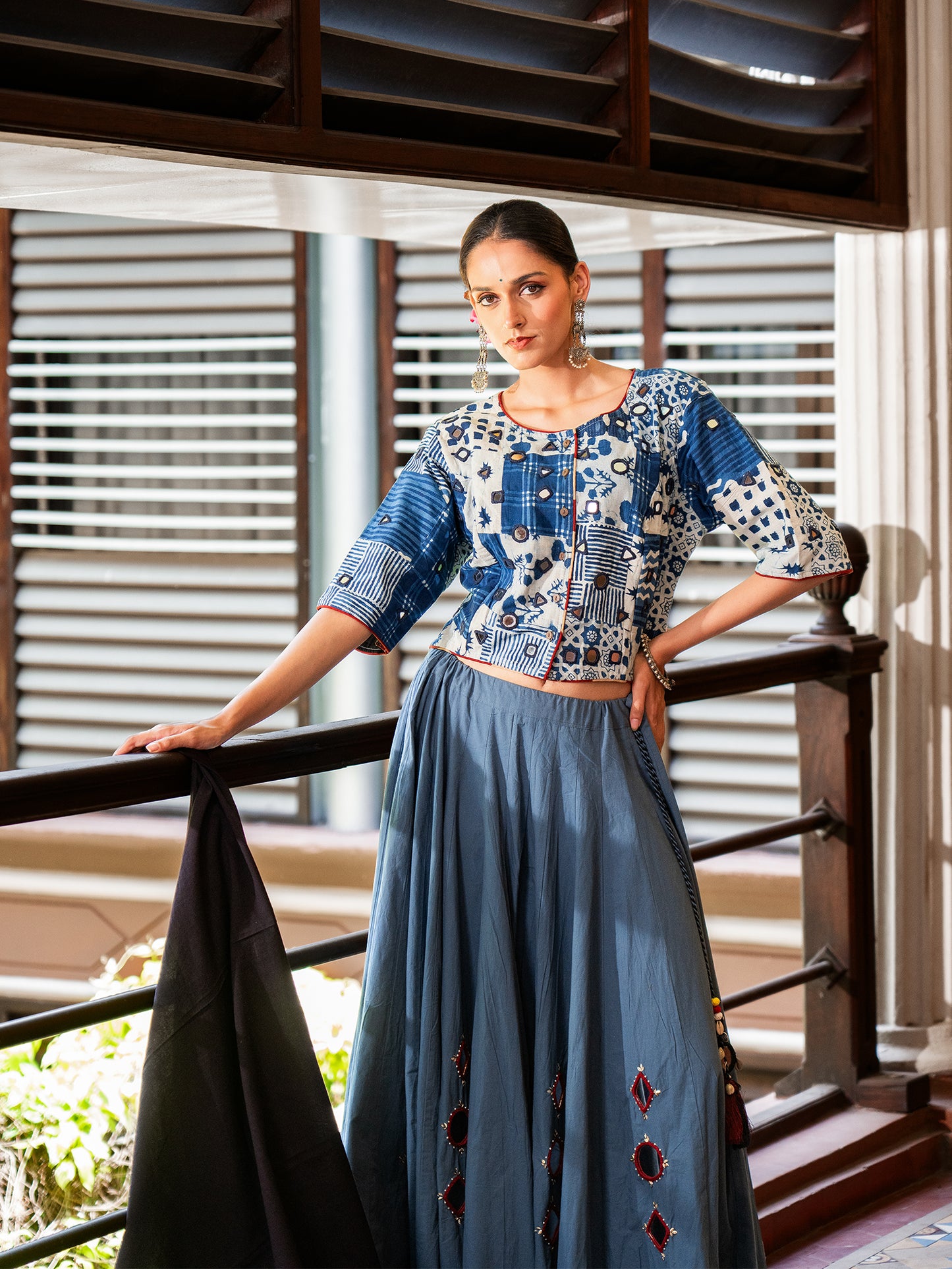 Indigo Weaves Chaniya Choli Set
