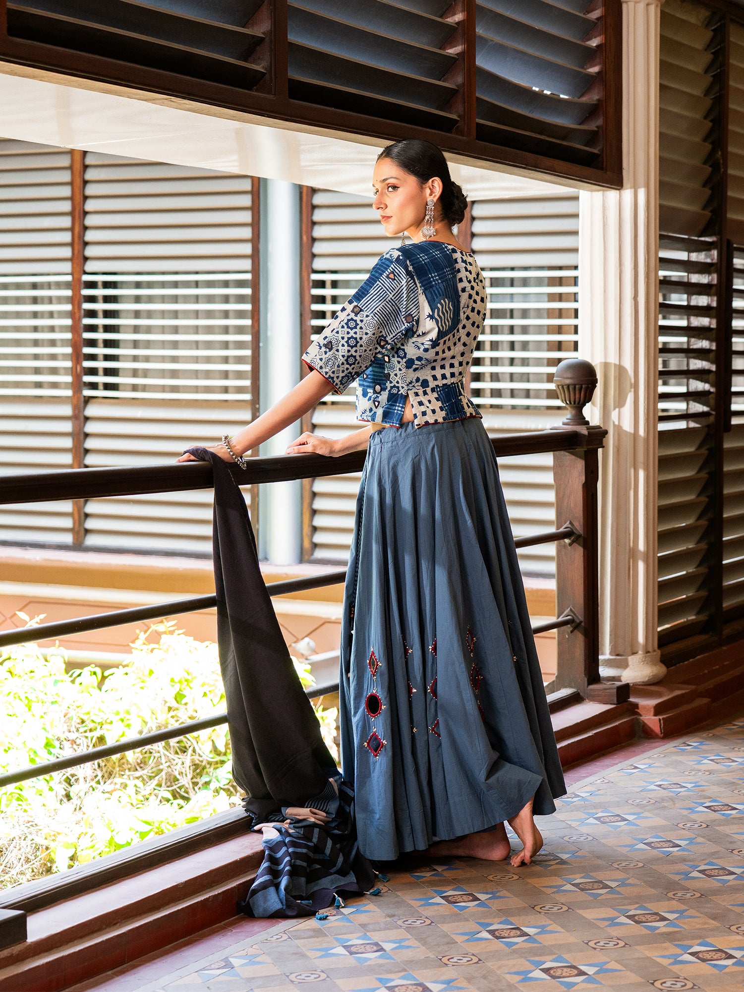 Indigo Weaves Chaniya Choli Set