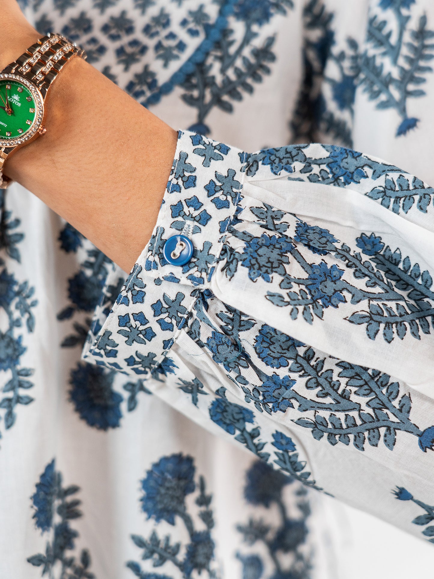 The 'Charu' Tassel-Detailed Peplum Kurti