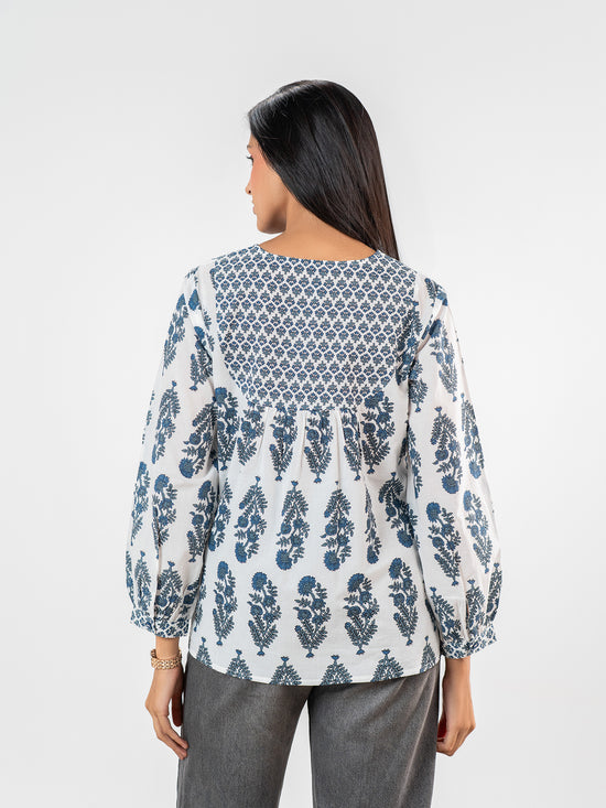 The 'Charu' Tassel-Detailed Peplum Kurti