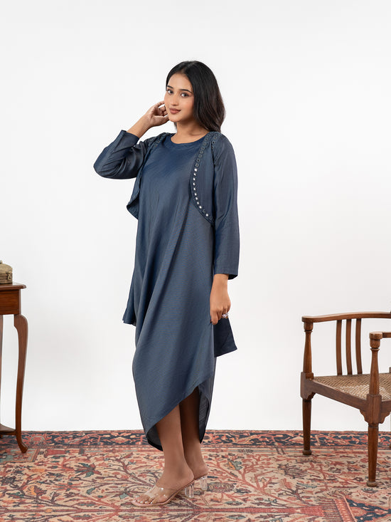 The 'Aavya' Modal Cowl Dress