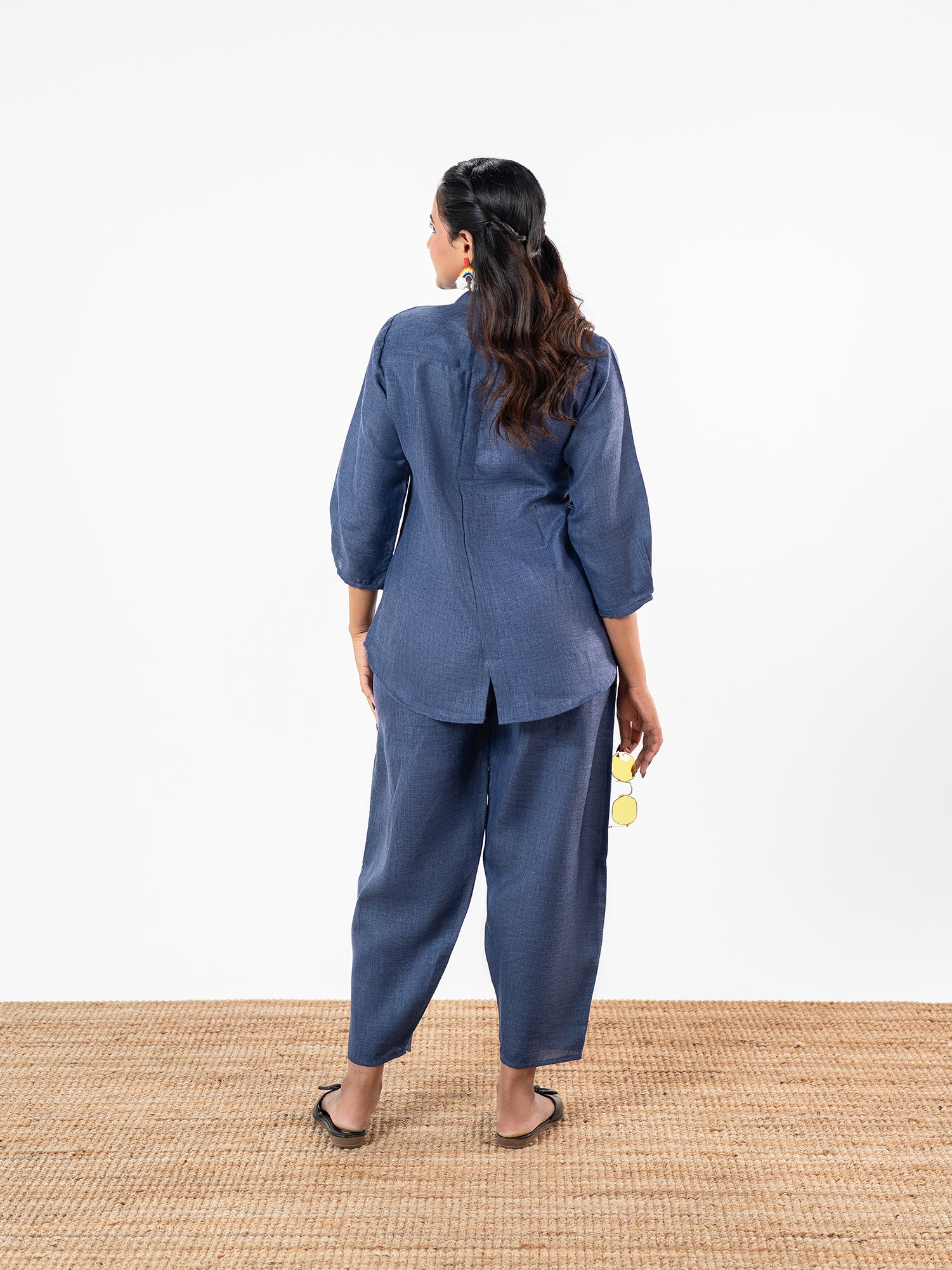 'Sutra' Ocean-Slub Co-Ord Set