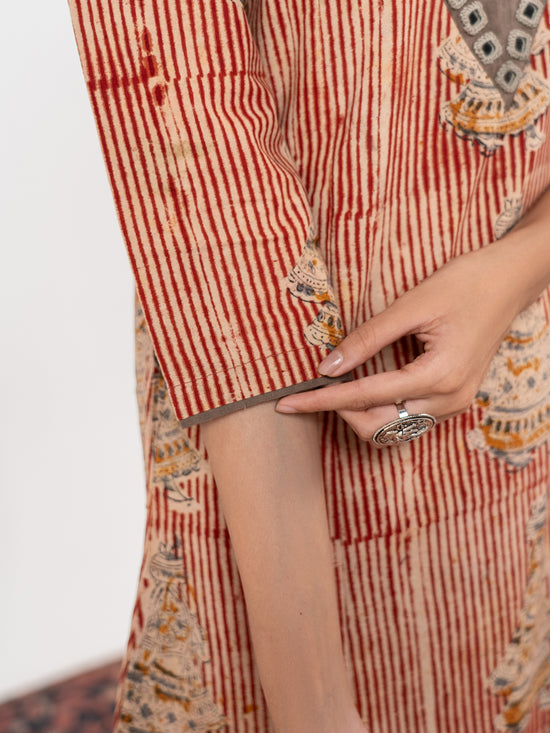 The 'Gauri' Dabu Tunic Set