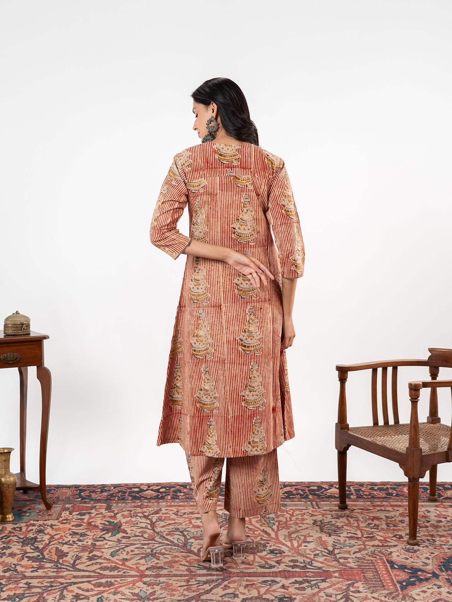 The 'Gauri' Dabu Tunic Set