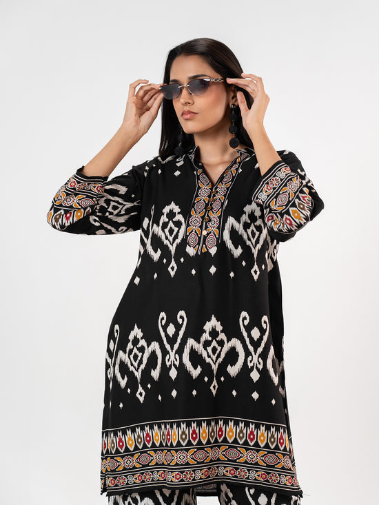 The 'Aanya' Ikat-Graphic Co-Ord Set