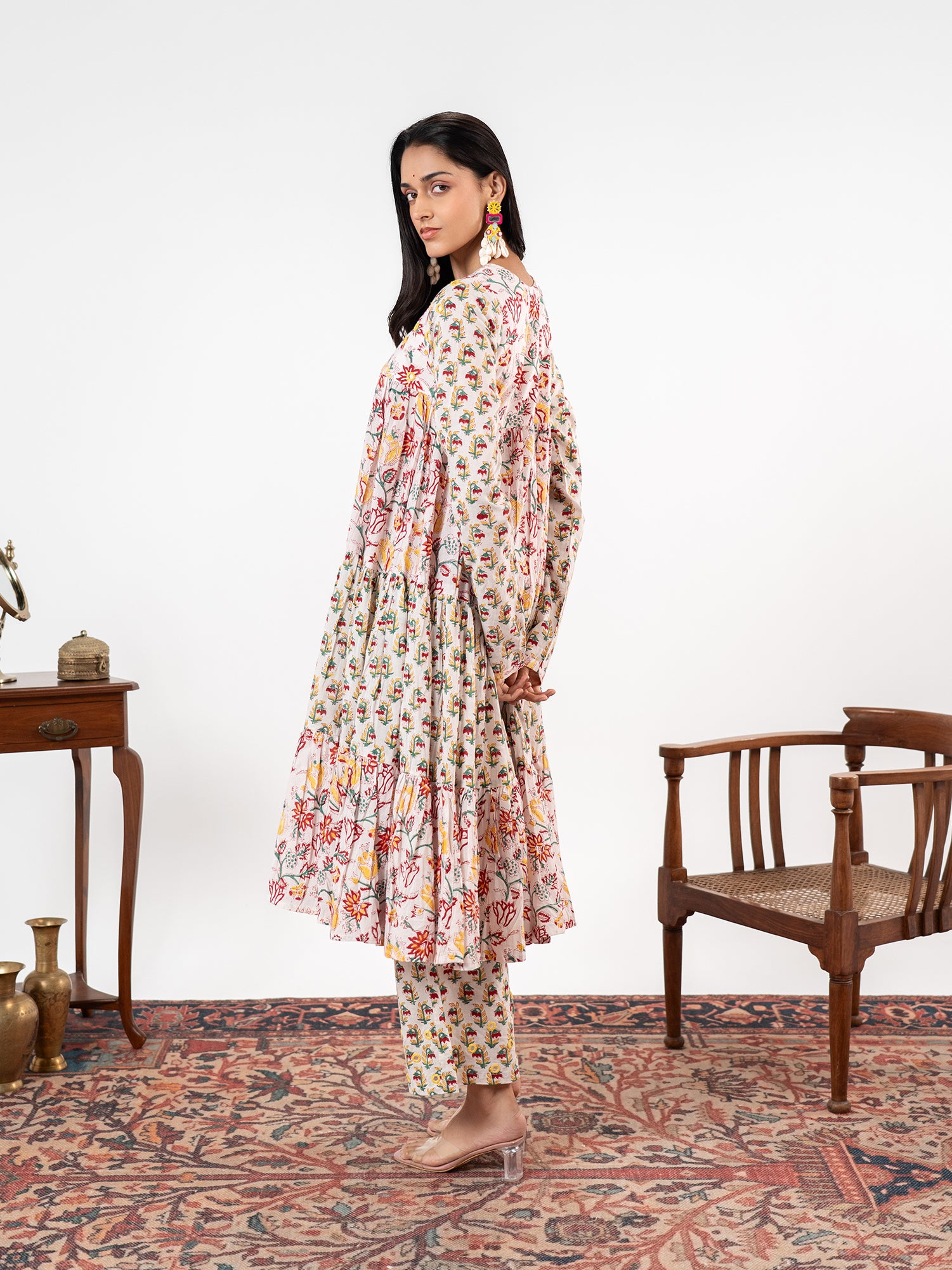 The 'Vanya' Kalamkari Tiered Set