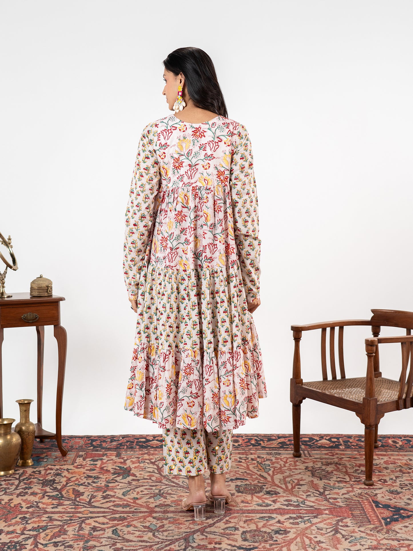 The 'Vanya' Kalamkari Tiered Set