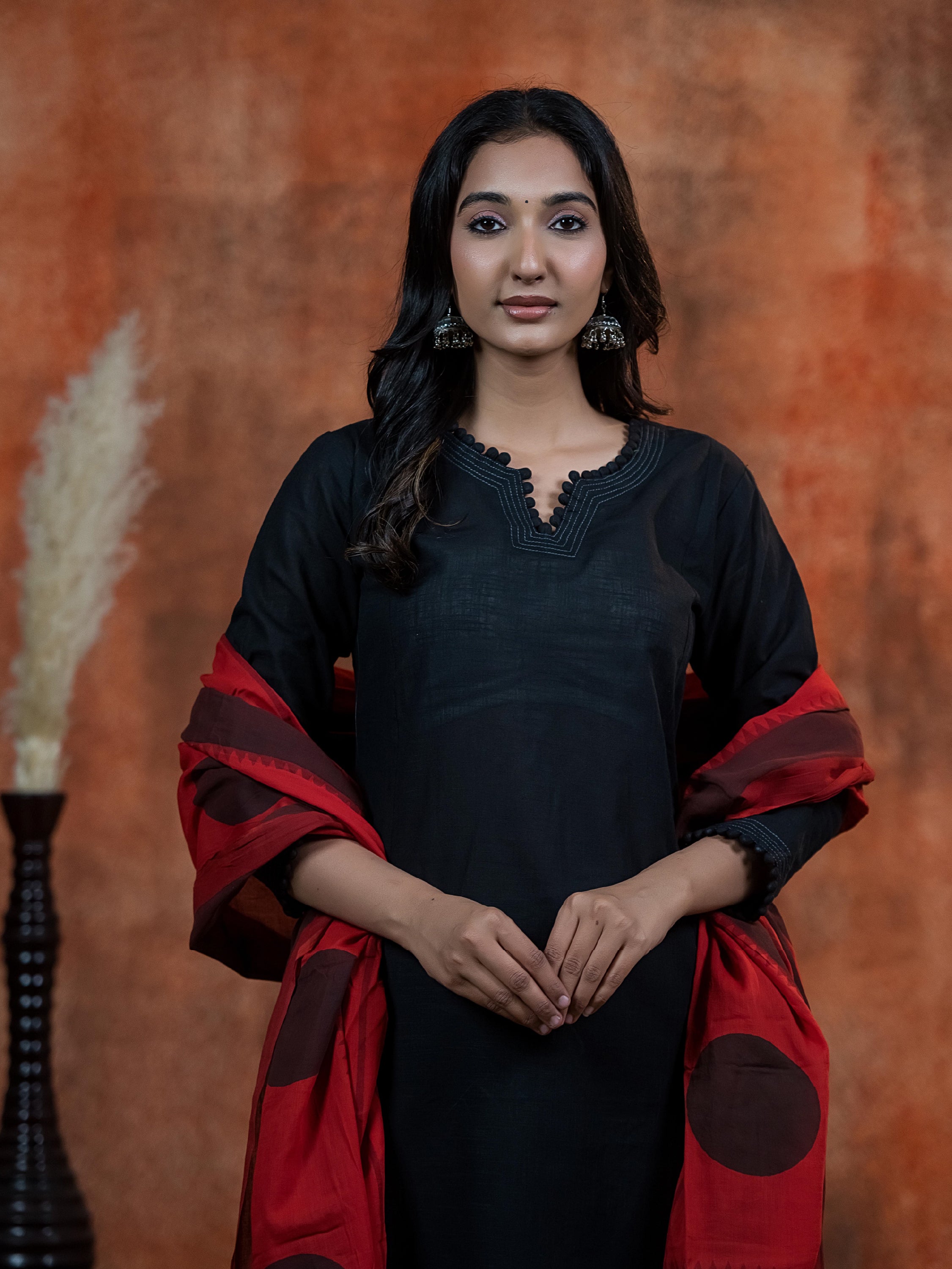 Aarohi Artisan Black Suit
