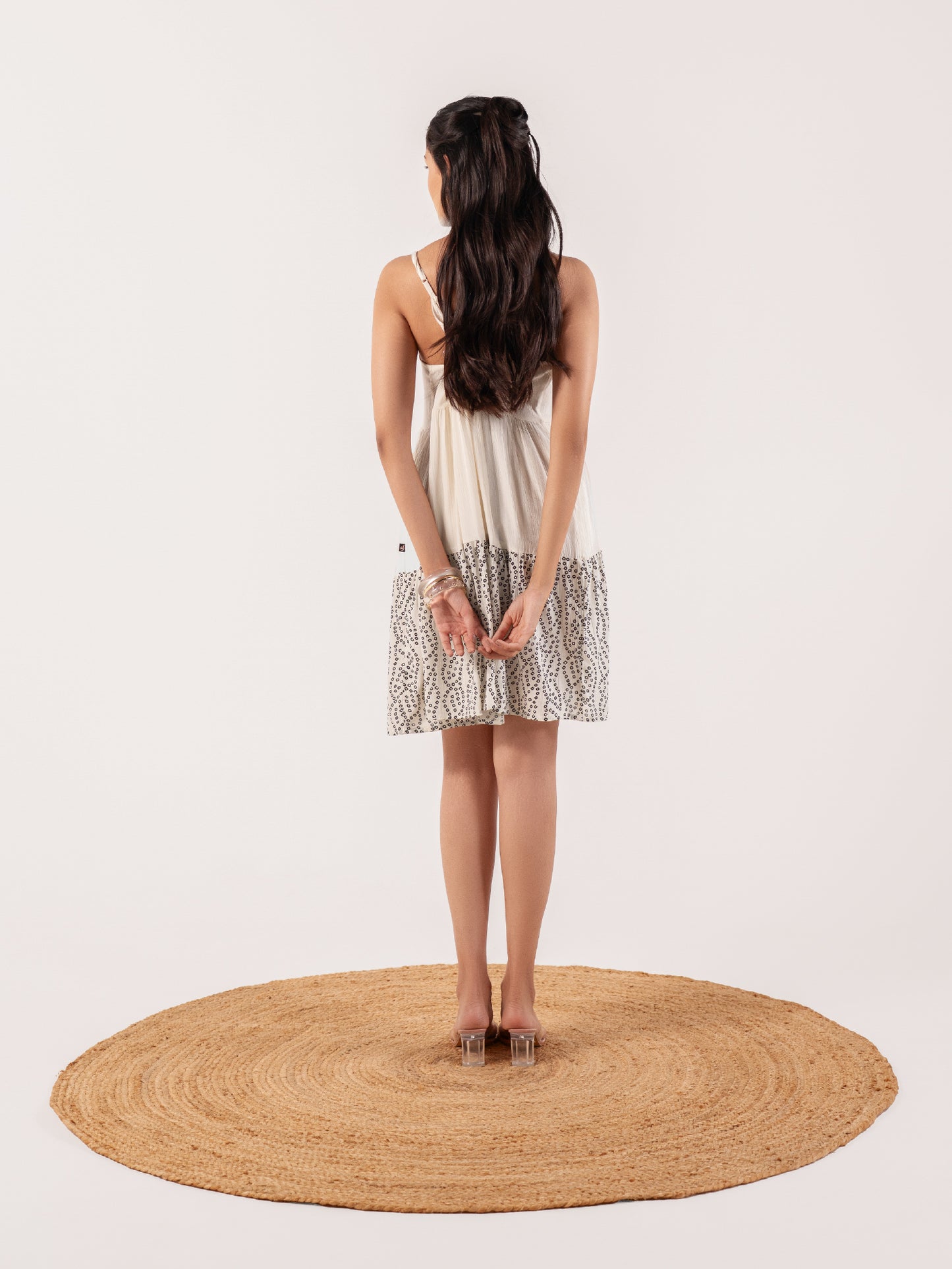 Kriti Ivory Artisan Sundress
