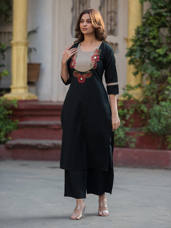 Raat-Rani Floral Handwork Set