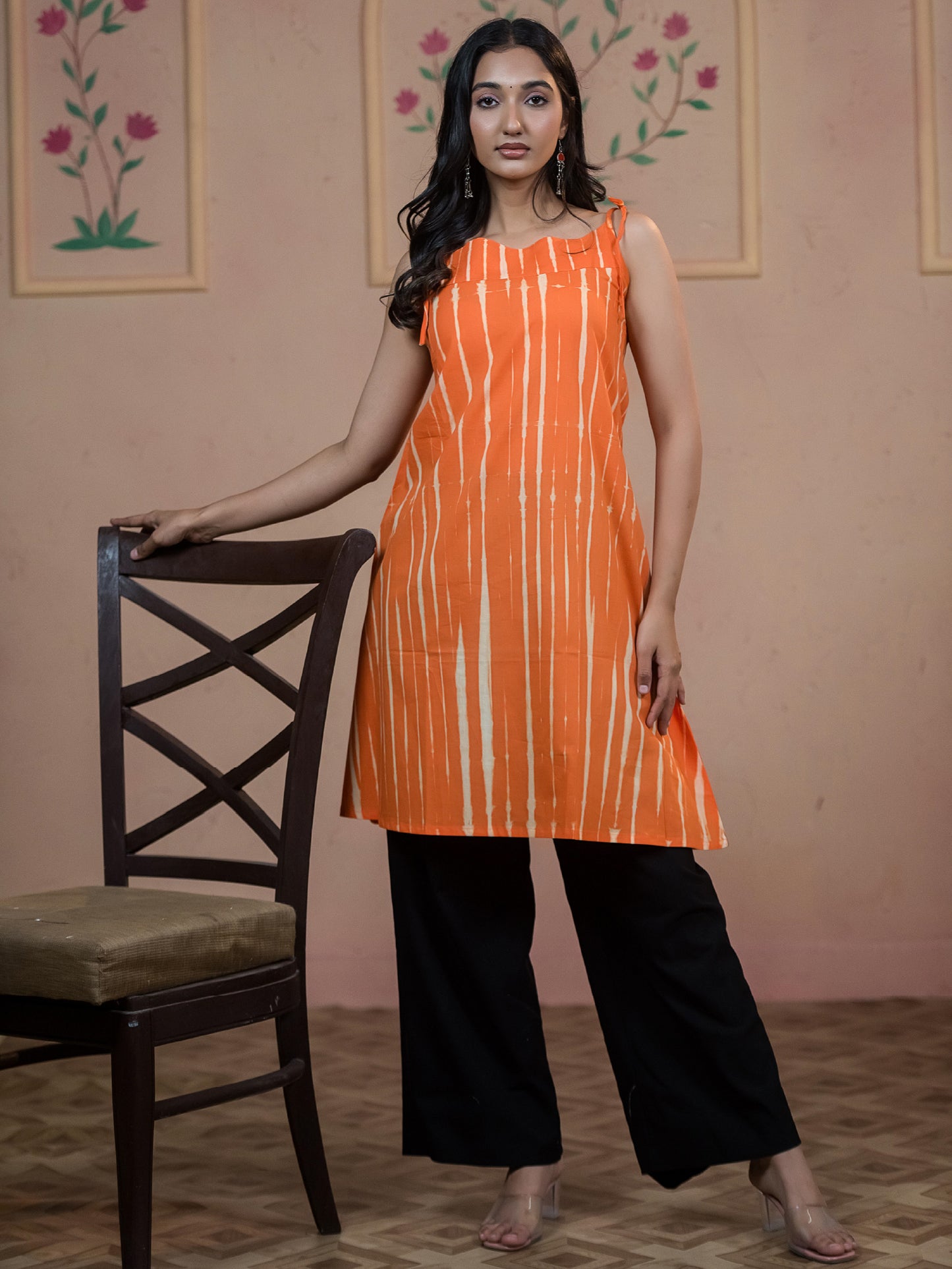 Surya Citron Tie-Up Top