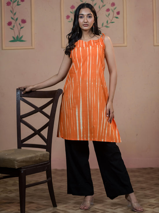 Surya Citron Tie-Up Top