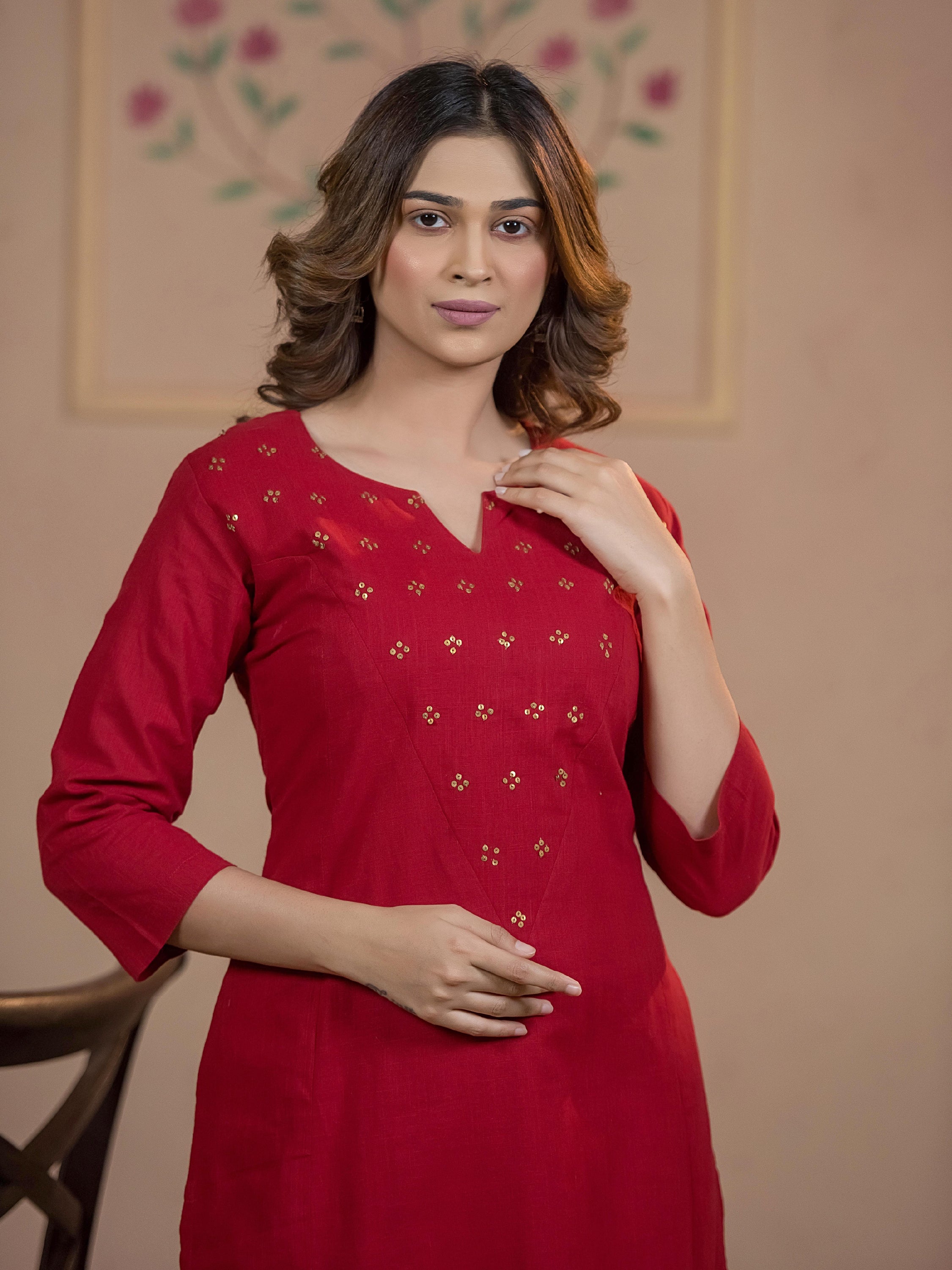 Swarna-Bindu Festive Ensemble