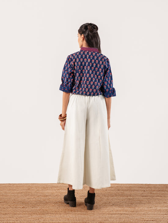 The Indigo-Patra Ajrakh Set