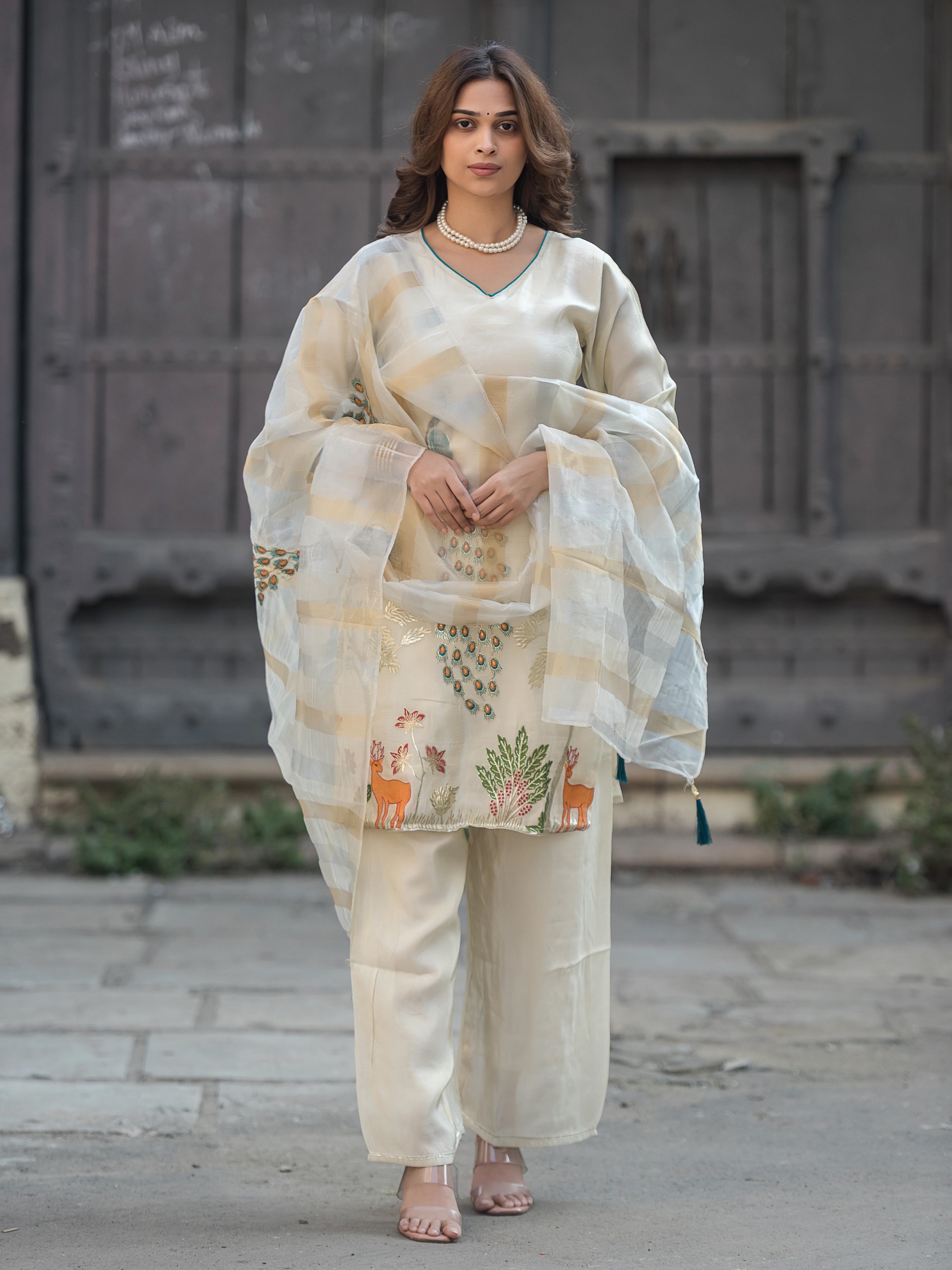 The Mayur-Vana Royal Silk Set