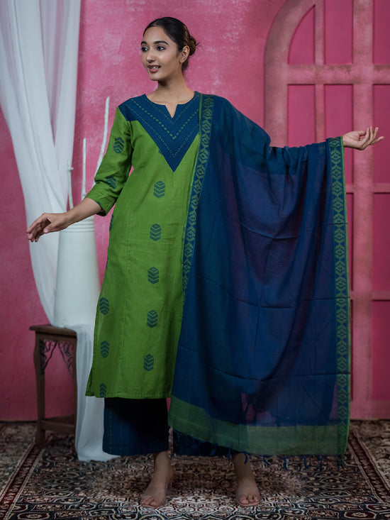 The Mudra Geometric Heritage Suit