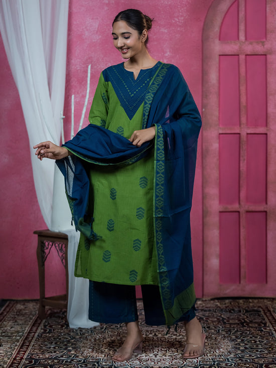 The Mudra Geometric Heritage Suit