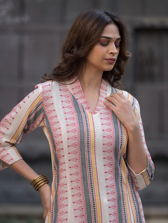 The Rekha Tribal Stripe Set
