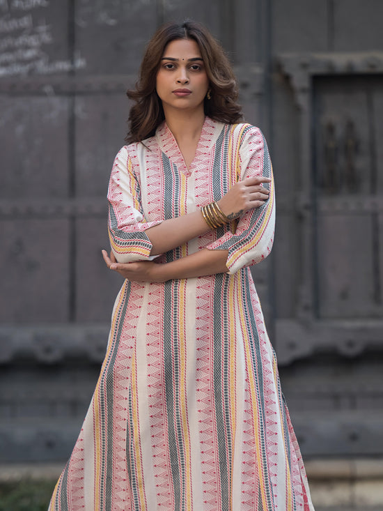 The Rekha Tribal Stripe Set