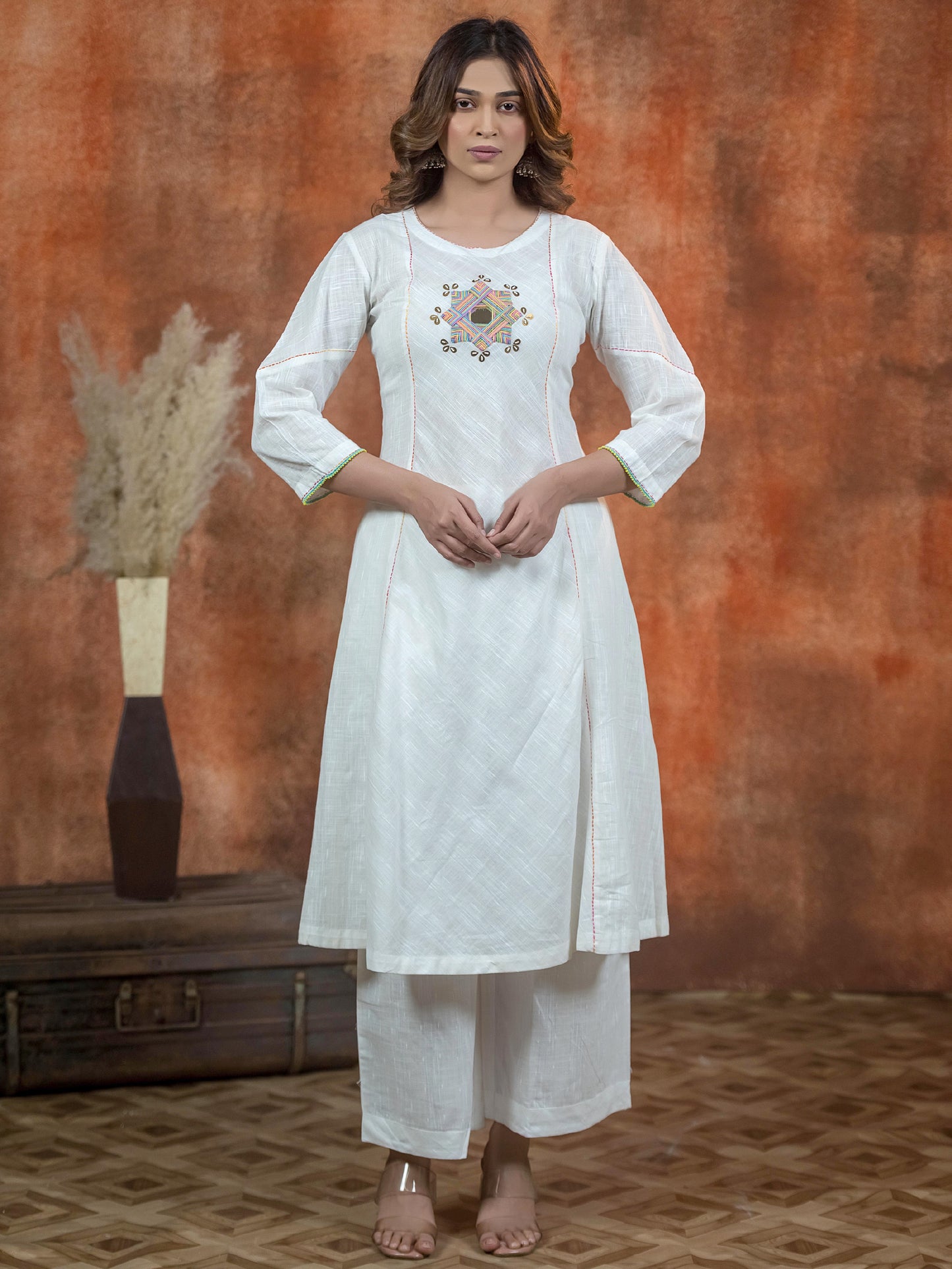 The Shubhra Malmal Set