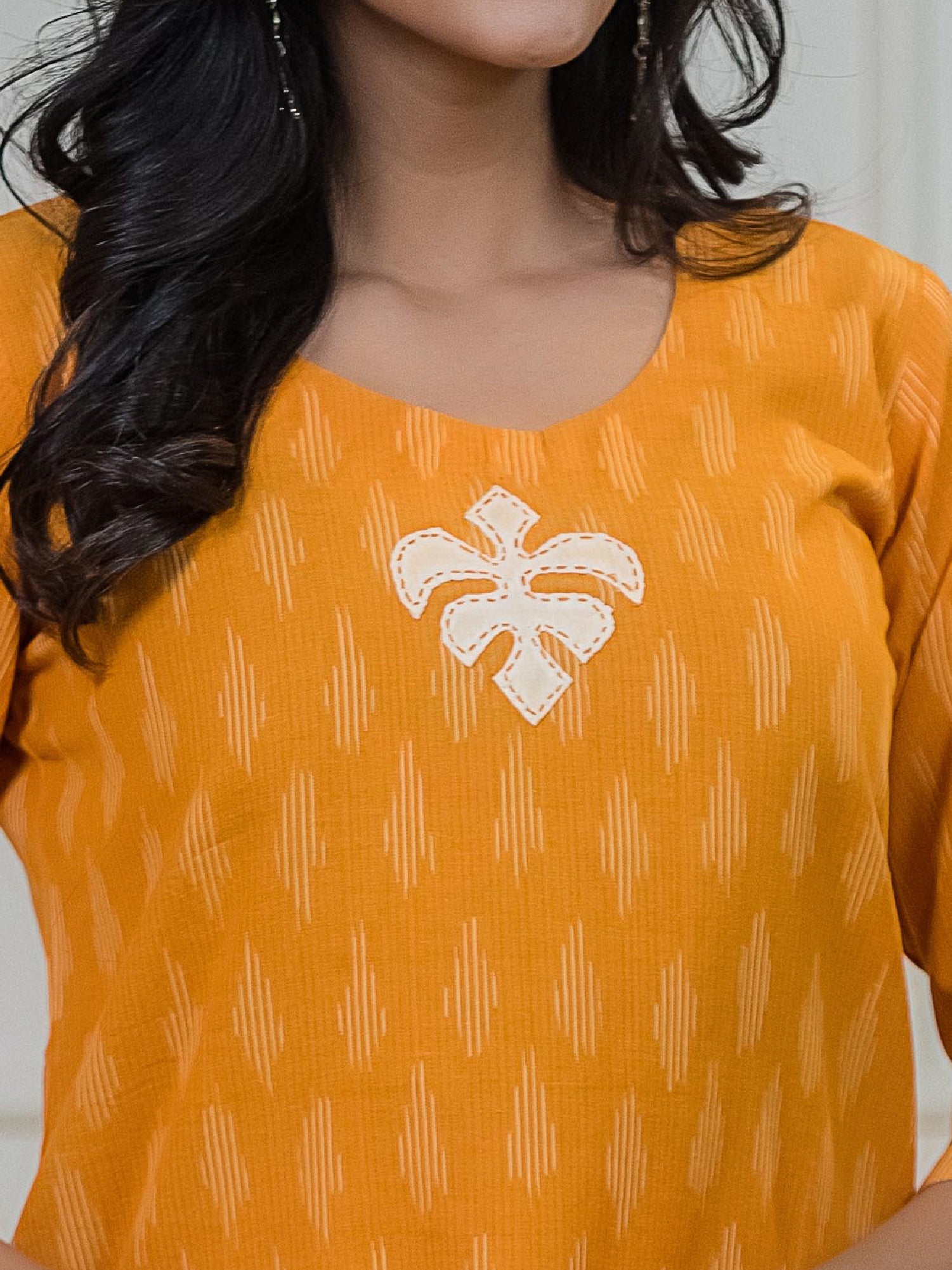 The Surya-Jyoti Ikat Tunic