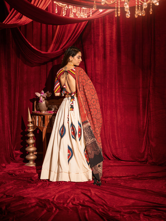 Sindoori Gamthi Chaniya Choli Set
