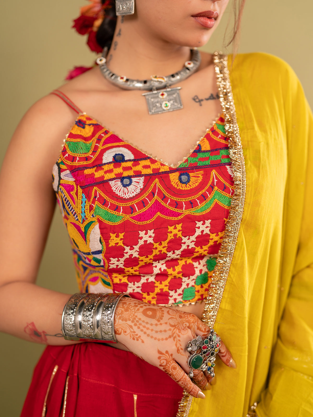 Rangriti Rabari Chaniya Choli Set