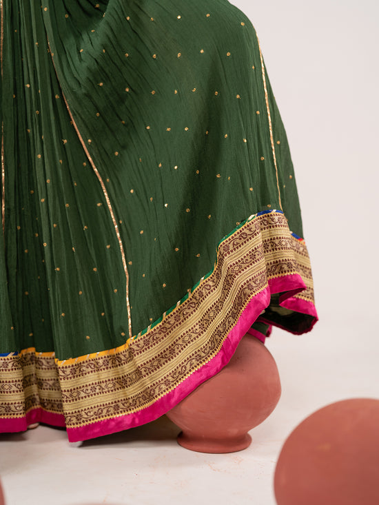 The Jorhat-Kantha Chaniya Choli Set