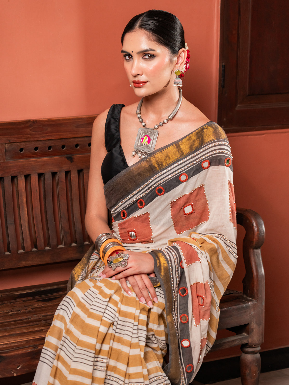 Regal Smaranika Mul Cotton Saree