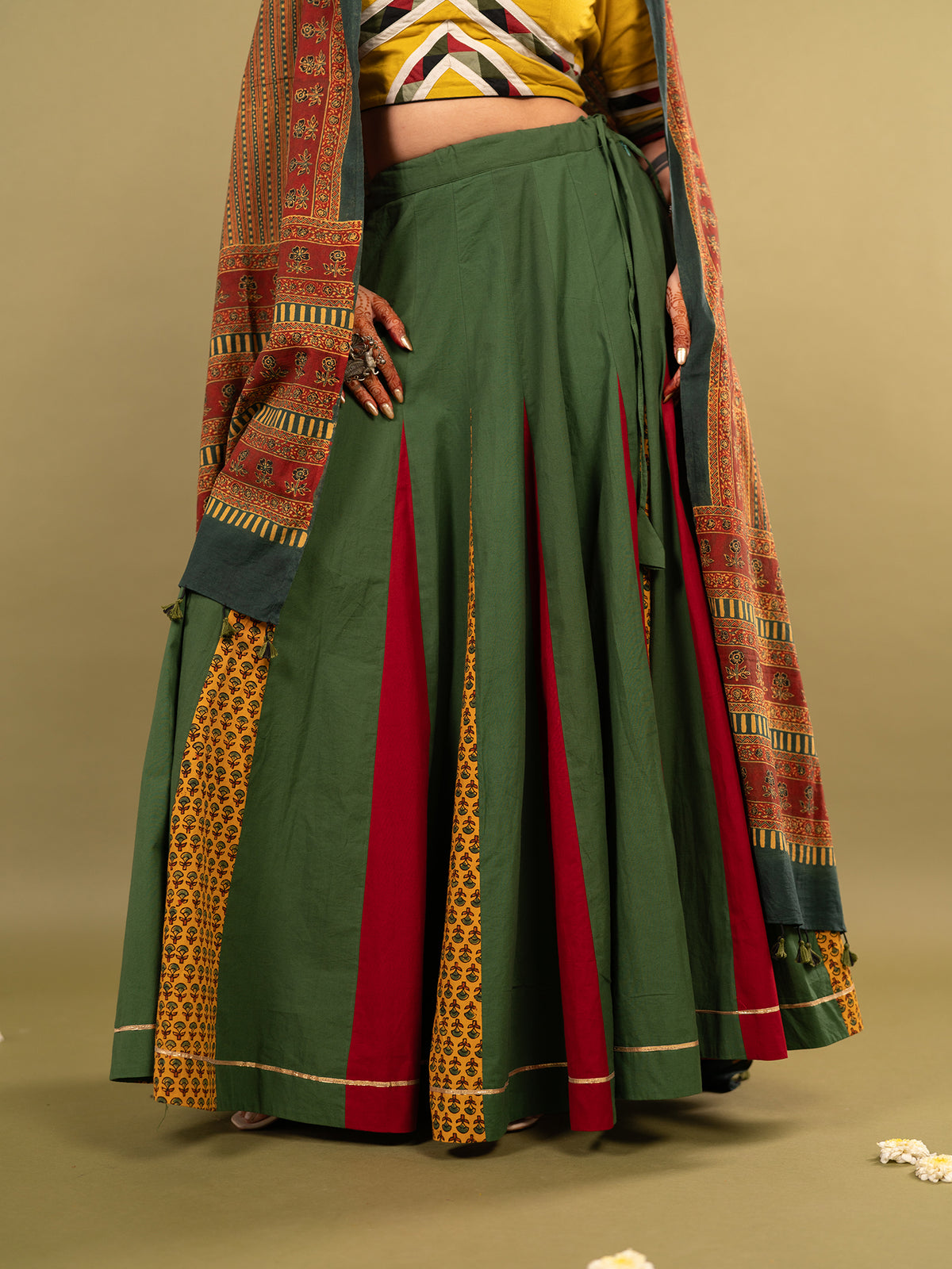 Kutchi Hariyali Chaniya Choli Set