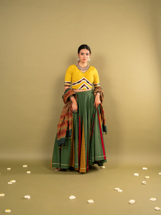 Kutchi Hariyali Chaniya Choli Set