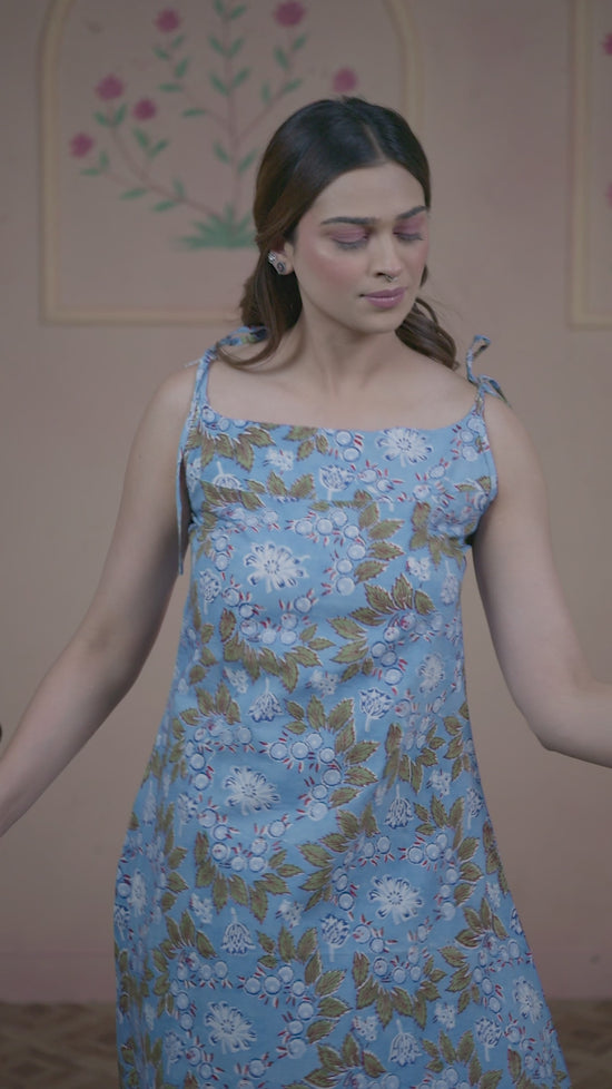 Aavya Sky Bloom Top