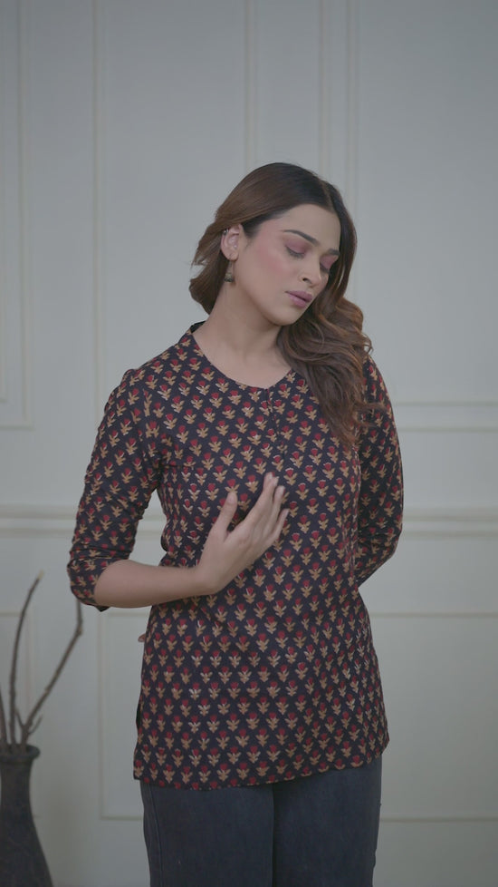 The Nisha-Pushp Artisan Tunic